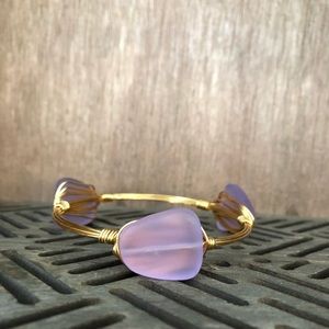 Periwinkle bangle bracelet